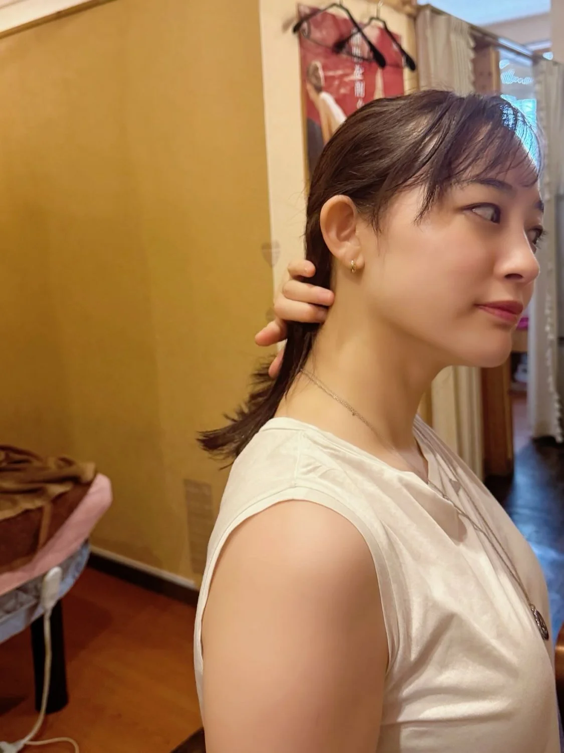 🔚Japanese　顔抜き　フリーアナウンサー　新井恵理那　ソフトエロ　一発やりたい image 18