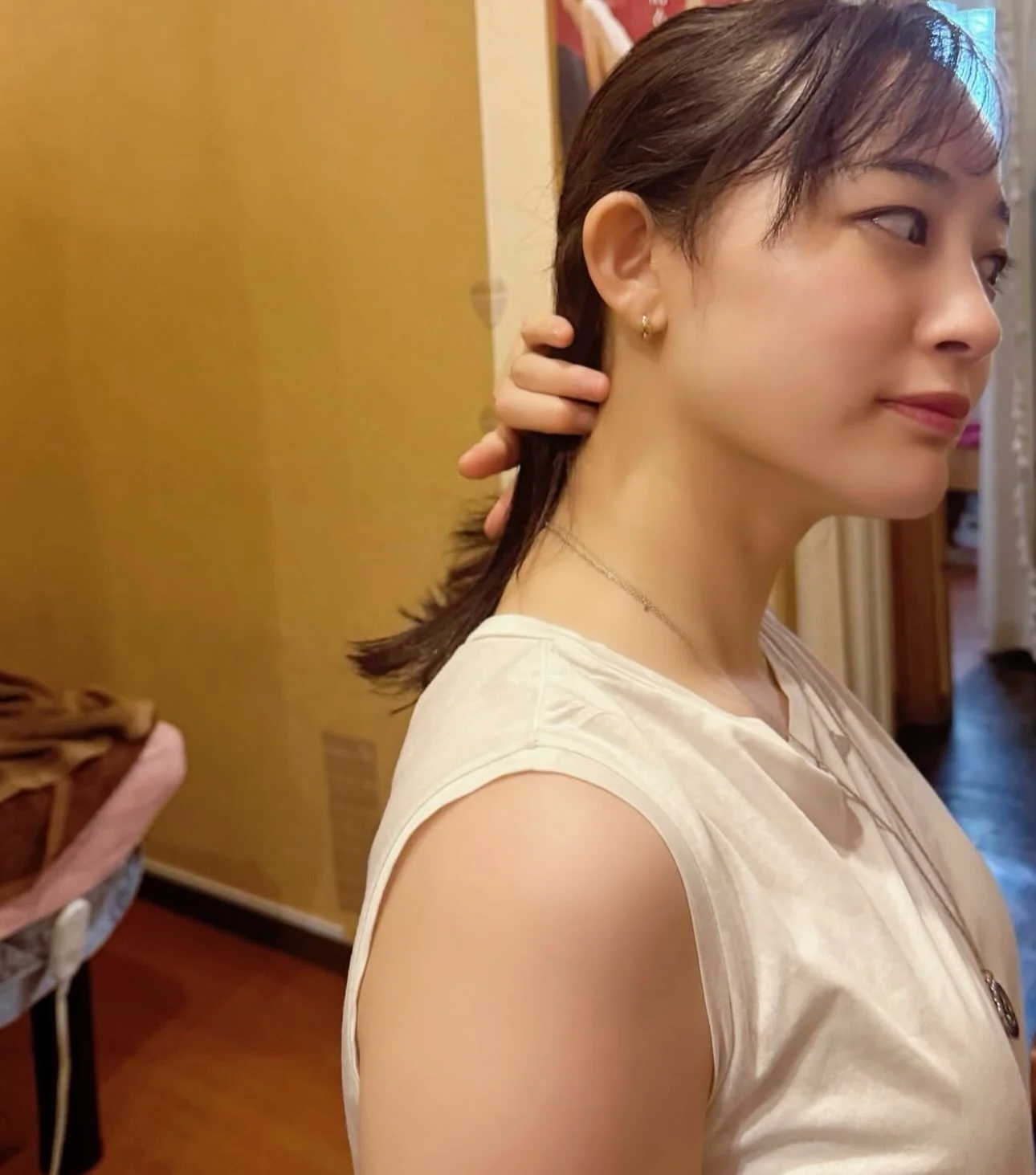 🔚Japanese　顔抜き　フリーアナウンサー　新井恵理那　ソフトエロ　一発やりたい image 40