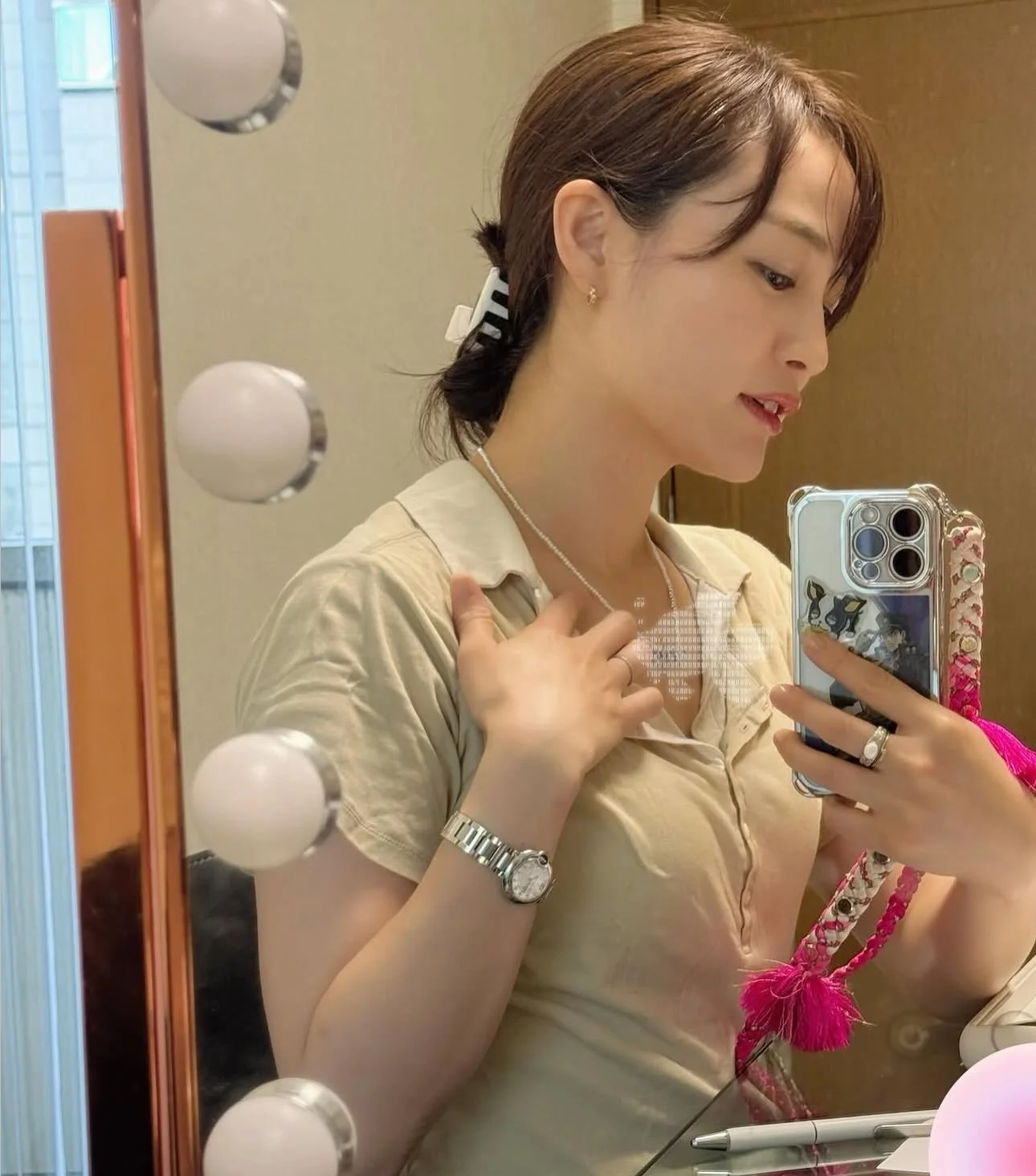 🔚Japanese　顔抜き　フリーアナウンサー　新井恵理那　ソフトエロ　一発やりたい image 41