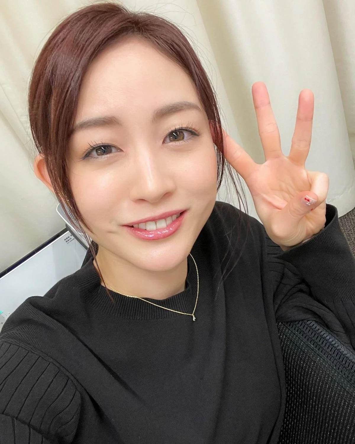 🔚Japanese　顔抜き　フリーアナウンサー　新井恵理那　ソフトエロ　一発やりたい image 42