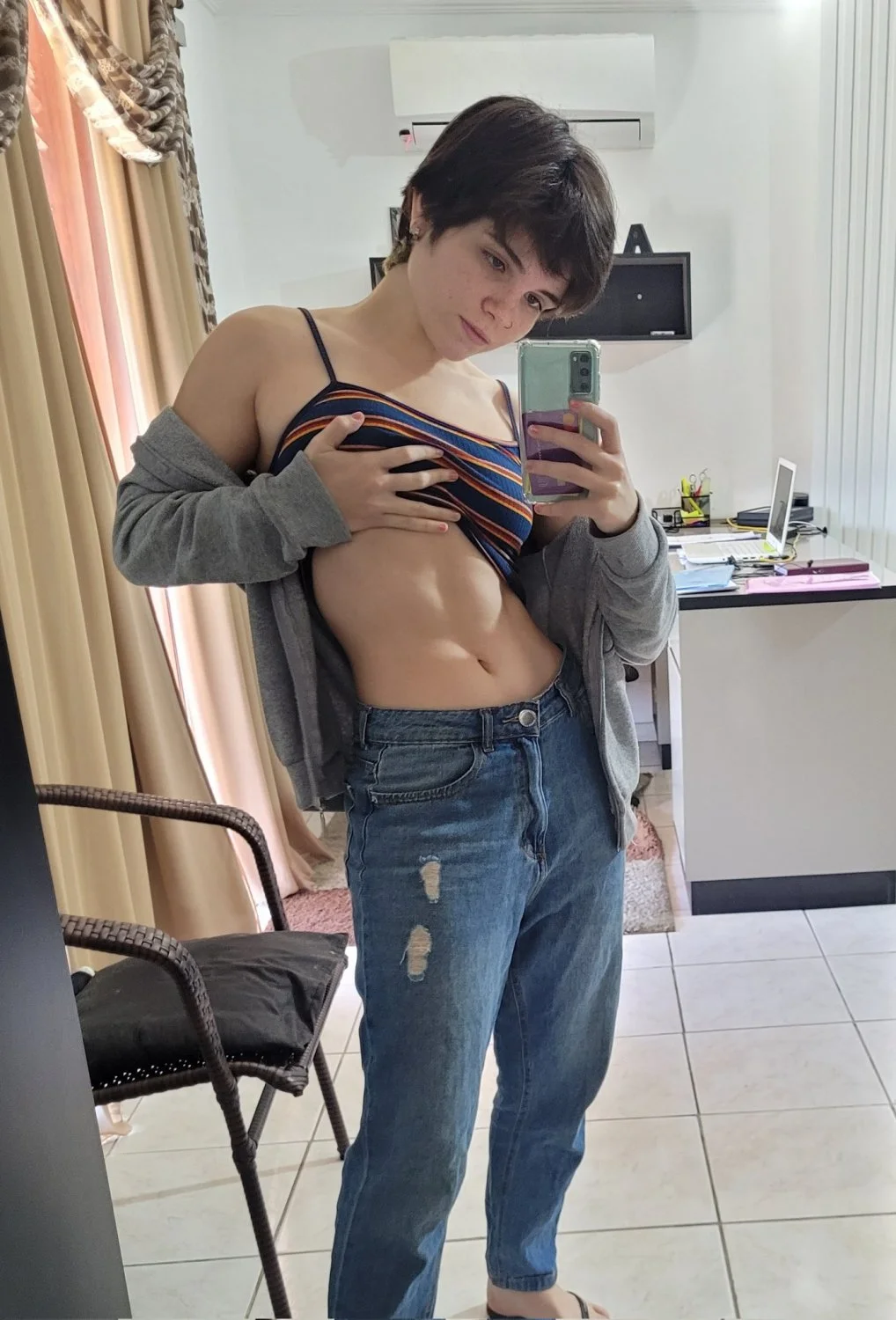 Sexy Muscular Tomboy image 21