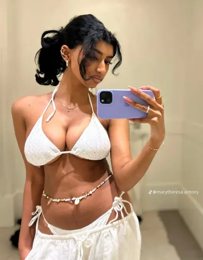 Pretty Indian college girl cover image