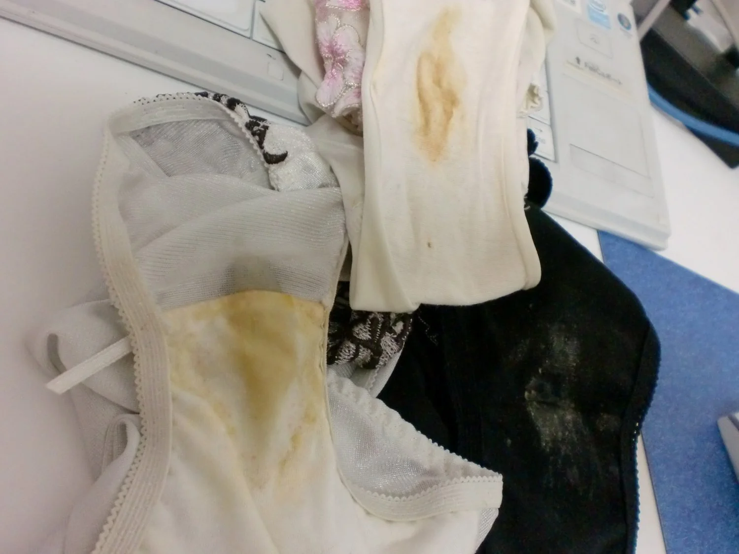 Japanese wife's dirty panties (38yo) image 13