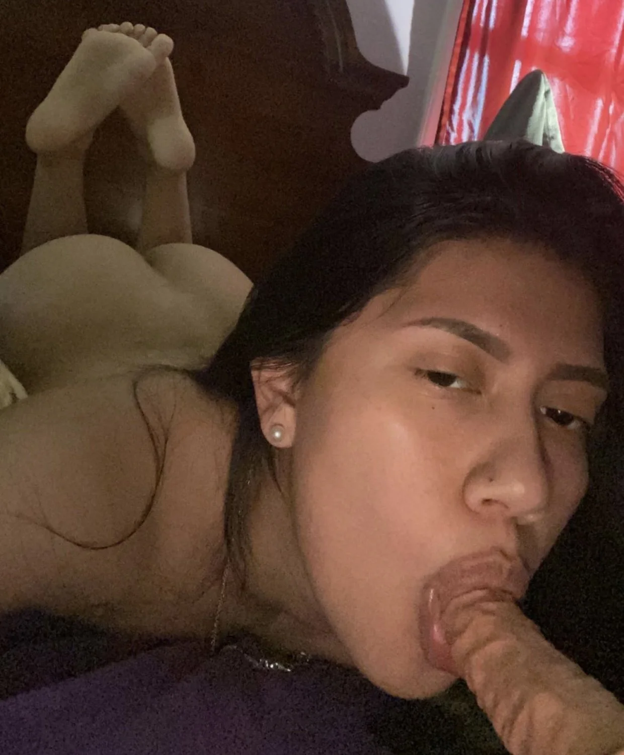 freaky brown slut loves showing off image 12