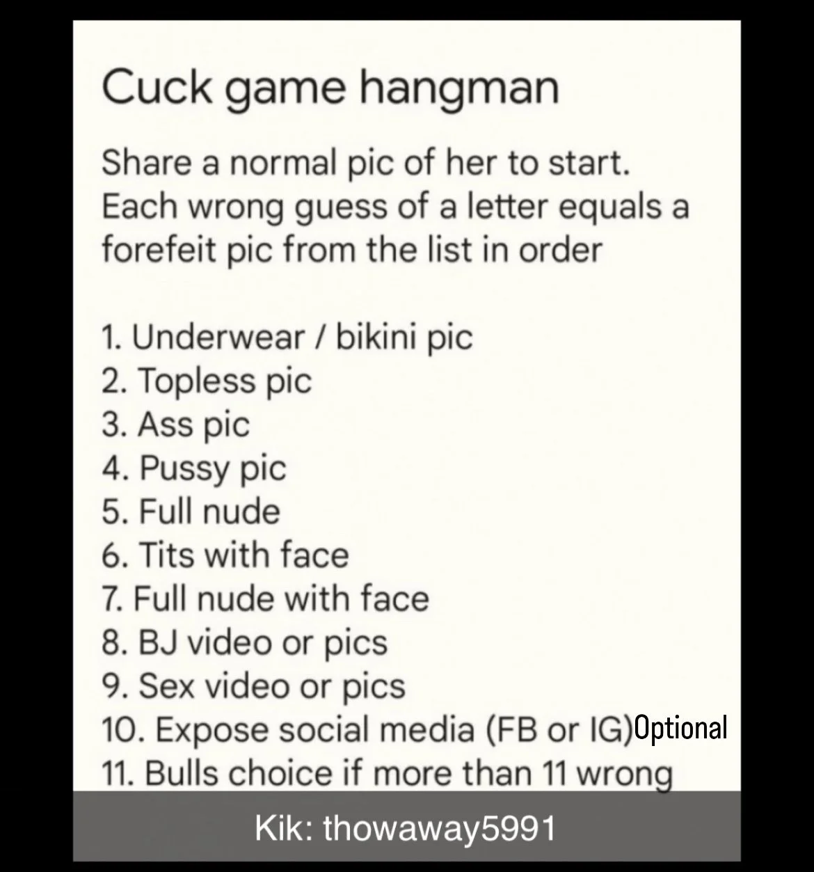 Cuck hangman kick tomg357 main image