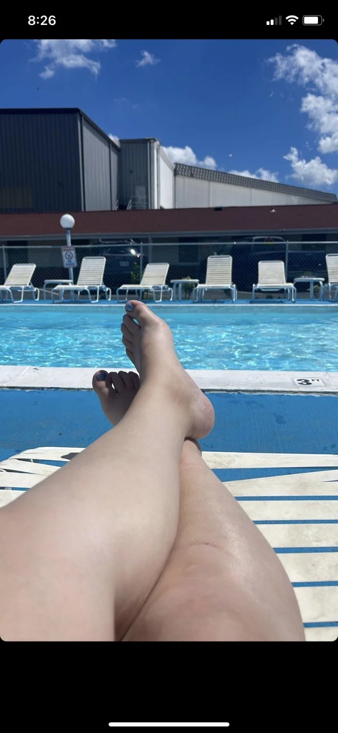 Cop sucks her toes image 7