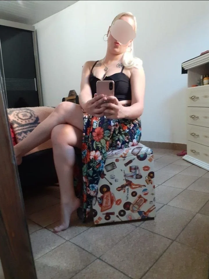 Corno foi traído e vazou a ex namorada loira gostosa image 2