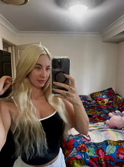 A lonely blonde has some very interesting thoughts on her mind cover image