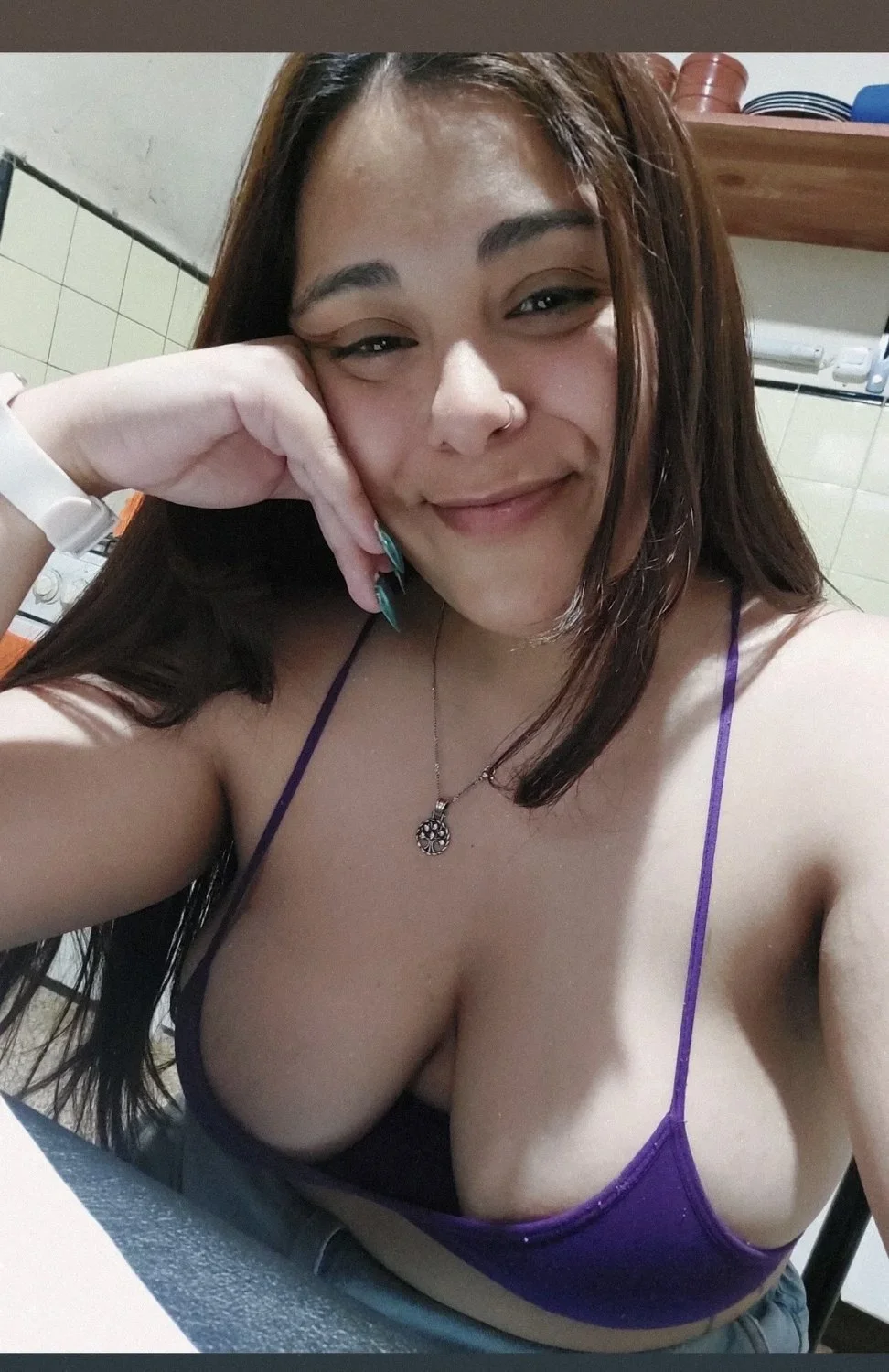 Ver ese video como gritaba y pedía la leche ver como crecieron las tetas a la amiga de mi hija Ludmi image 19