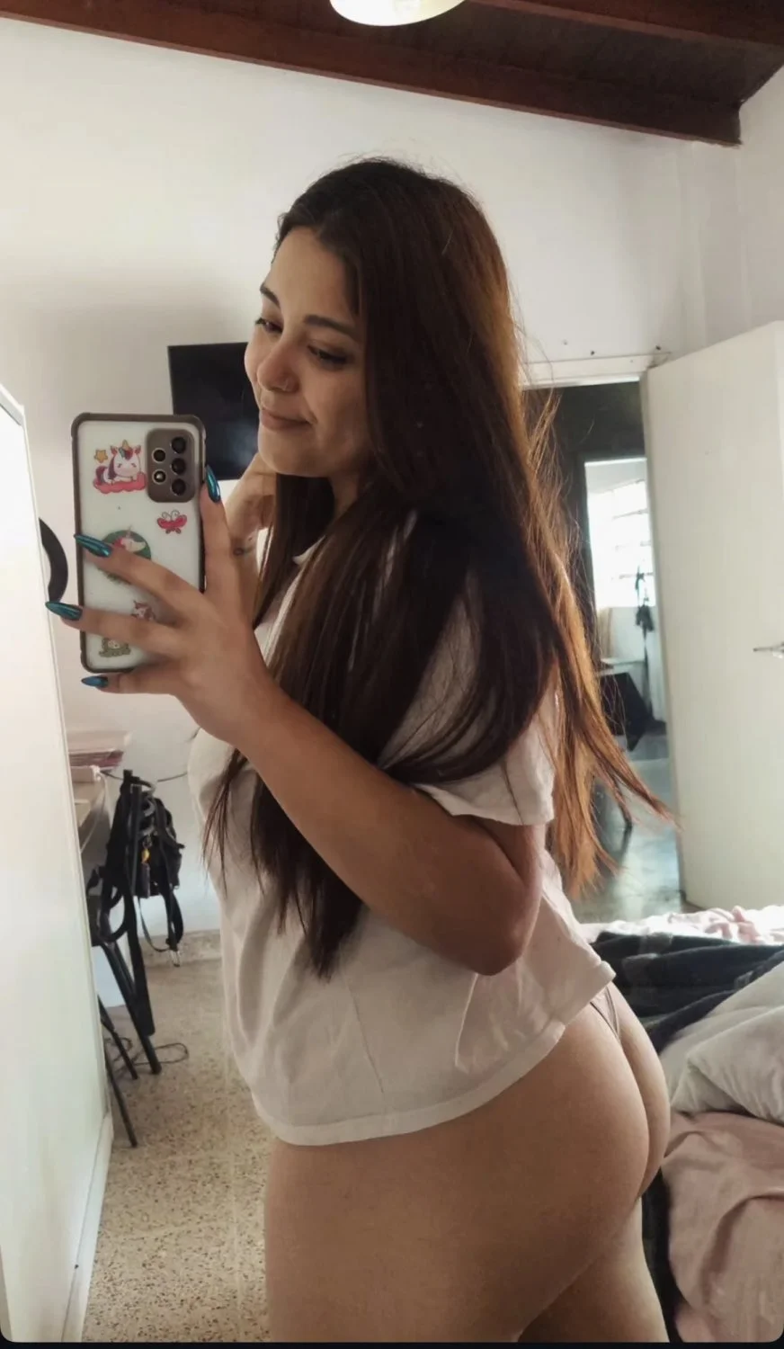Ver ese video como gritaba y pedía la leche ver como crecieron las tetas a la amiga de mi hija Ludmi image 24