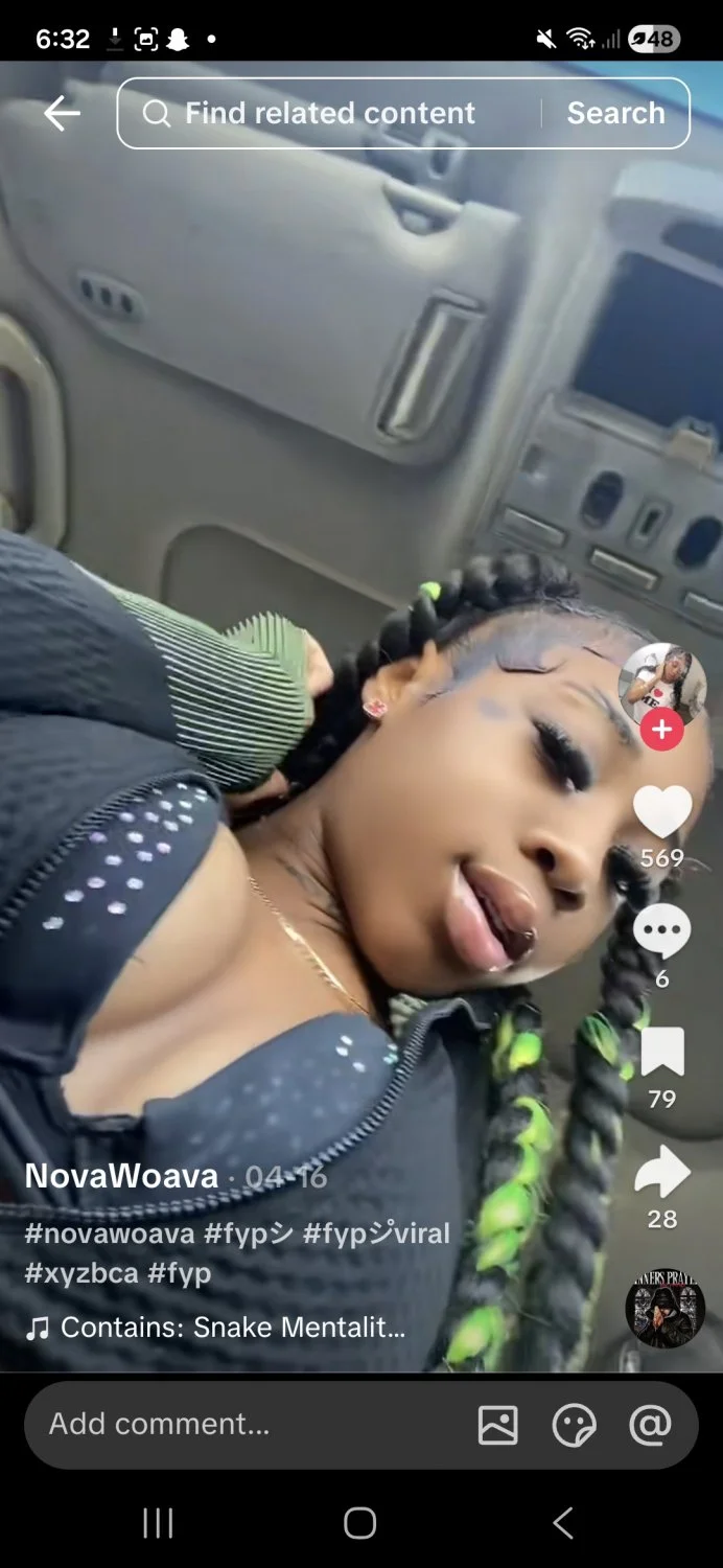 Ghetto thot gets her shit leaked image 3