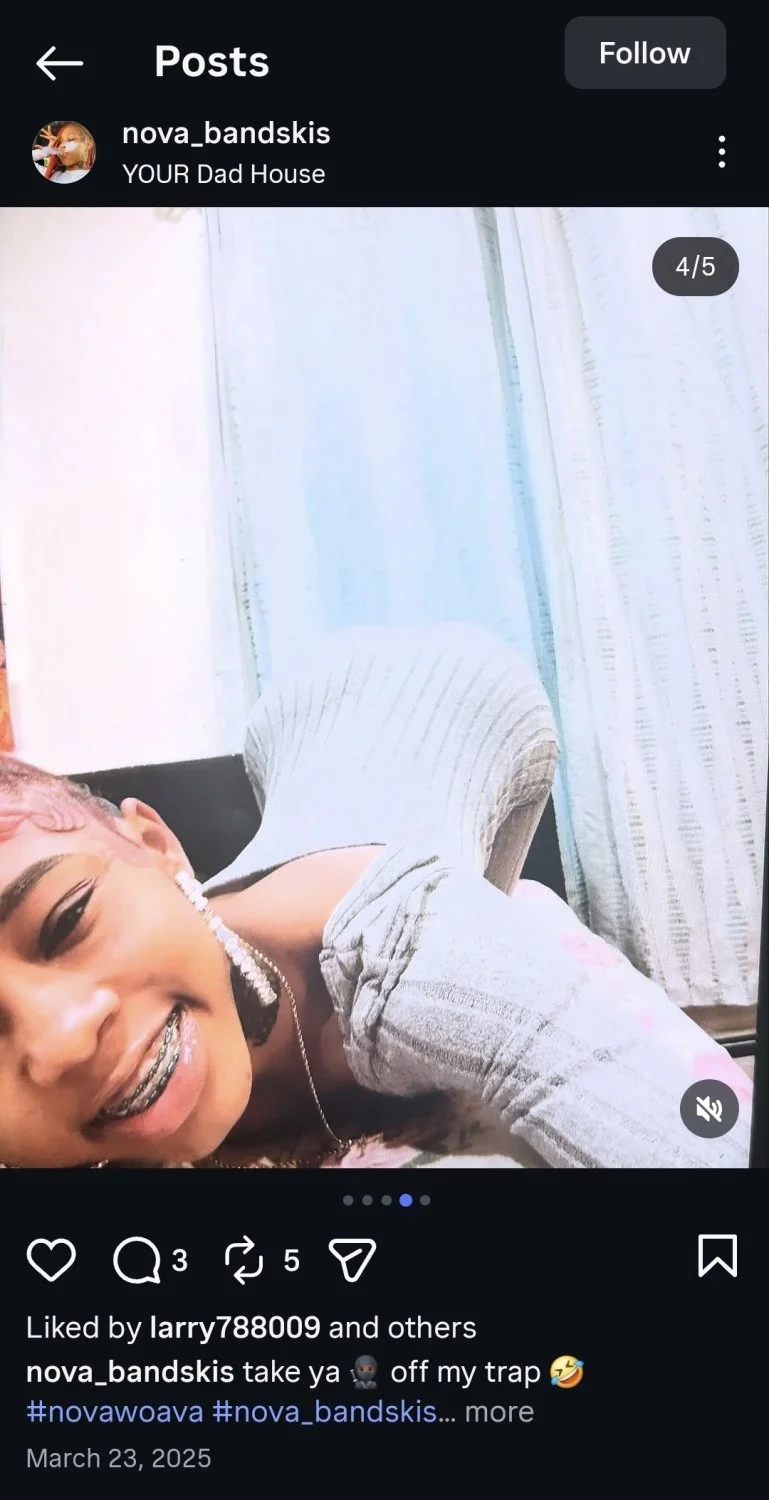 Ghetto thot gets her shit leaked image 4