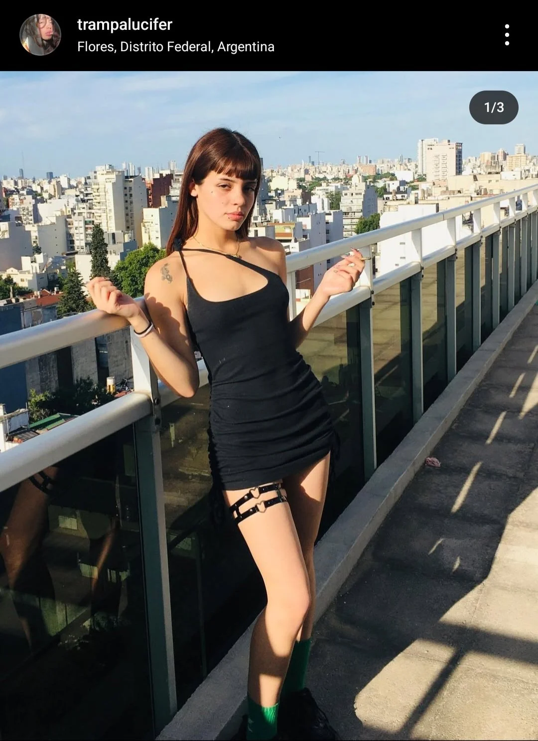 Trampalucifer hermosa flaquita tatuada image 8