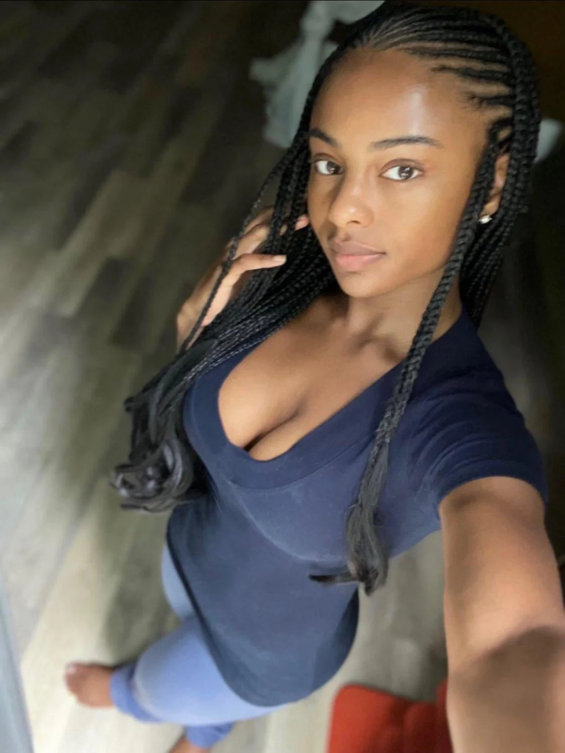 Black baddie slut has a tight little body image 2