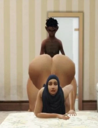 BBW BIG BOOTY🍑 BIG TITTIE🍈 ARAB🇦🇪 MILF VS. BBC🍆 WILLY LONGCOCK (ARAB🇦🇪 WIFE💍 HOME🏡 ALONE)#2 image 5