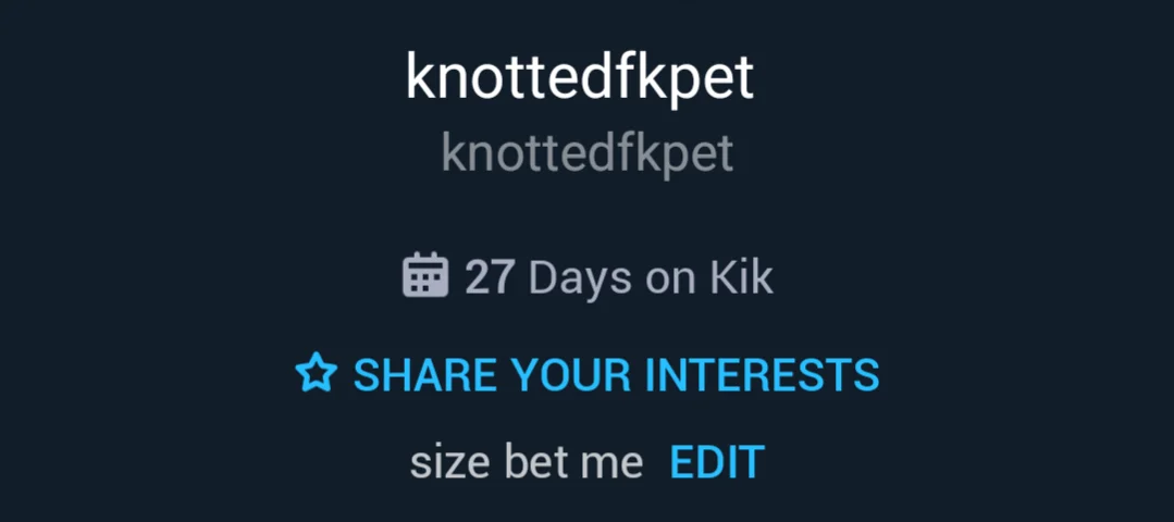 My little sissy came running back again. Her new Kik below go ruin her with abuses and porn image 2
