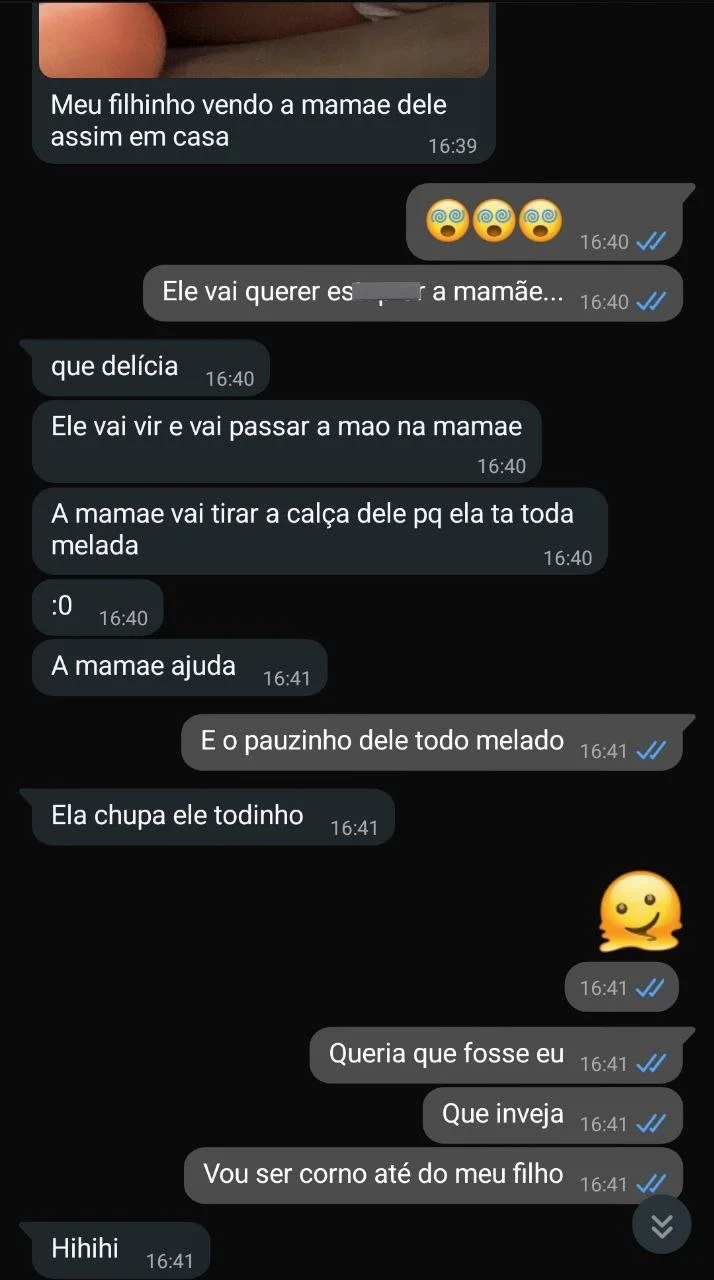 Os papo da novinha grávida 😳😵‍💫 image 2