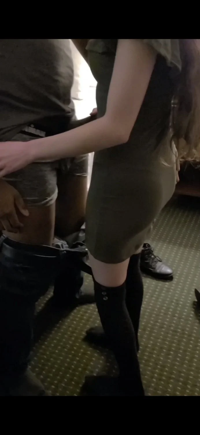 Hot Tiny White Girls First Time With A Black Cock In Hotel BF Films main image