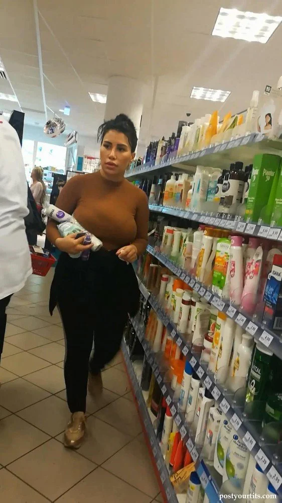 Beautiful busty milf in wallmart 🥵 image 2