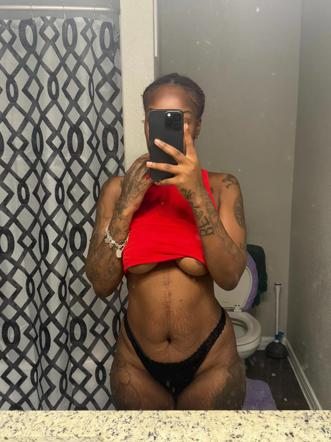 Thick Ass Ebony Booty Slut image 8