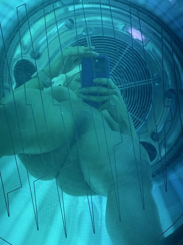 Luna loves showing her fake tits image 6