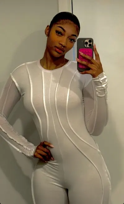 Angel Reese doesn’t wanna be sexualized but thinks she can get away w dressing like a whore? DN cover image