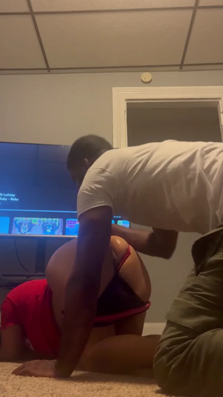 Phat booty Mexican bitch fucked on hidden cam (almost caught by her roommates at the end) main image