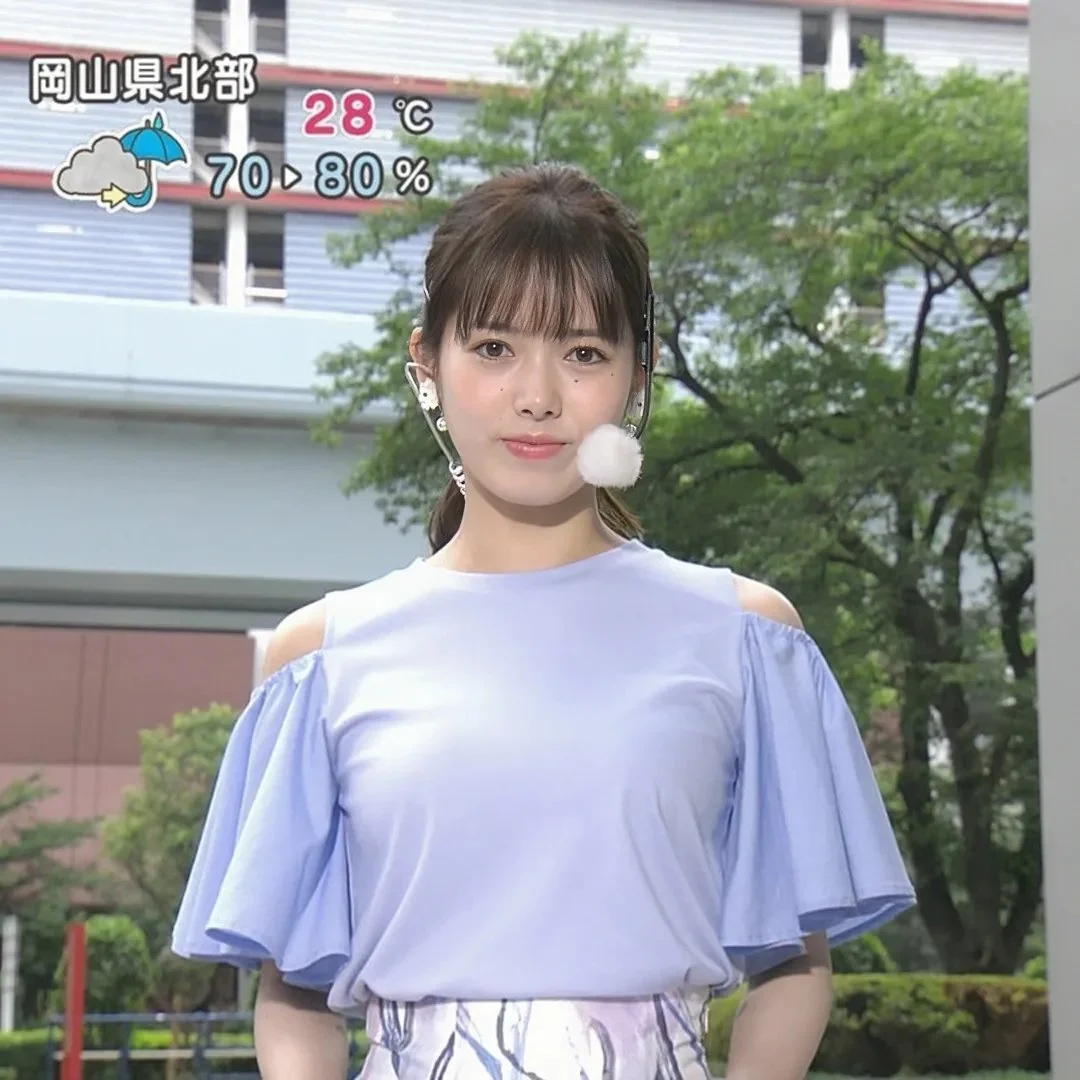 🔚Japanese　顔抜き　キャスター　谷尻萌　ソフトエロ　一発やりたい image 29