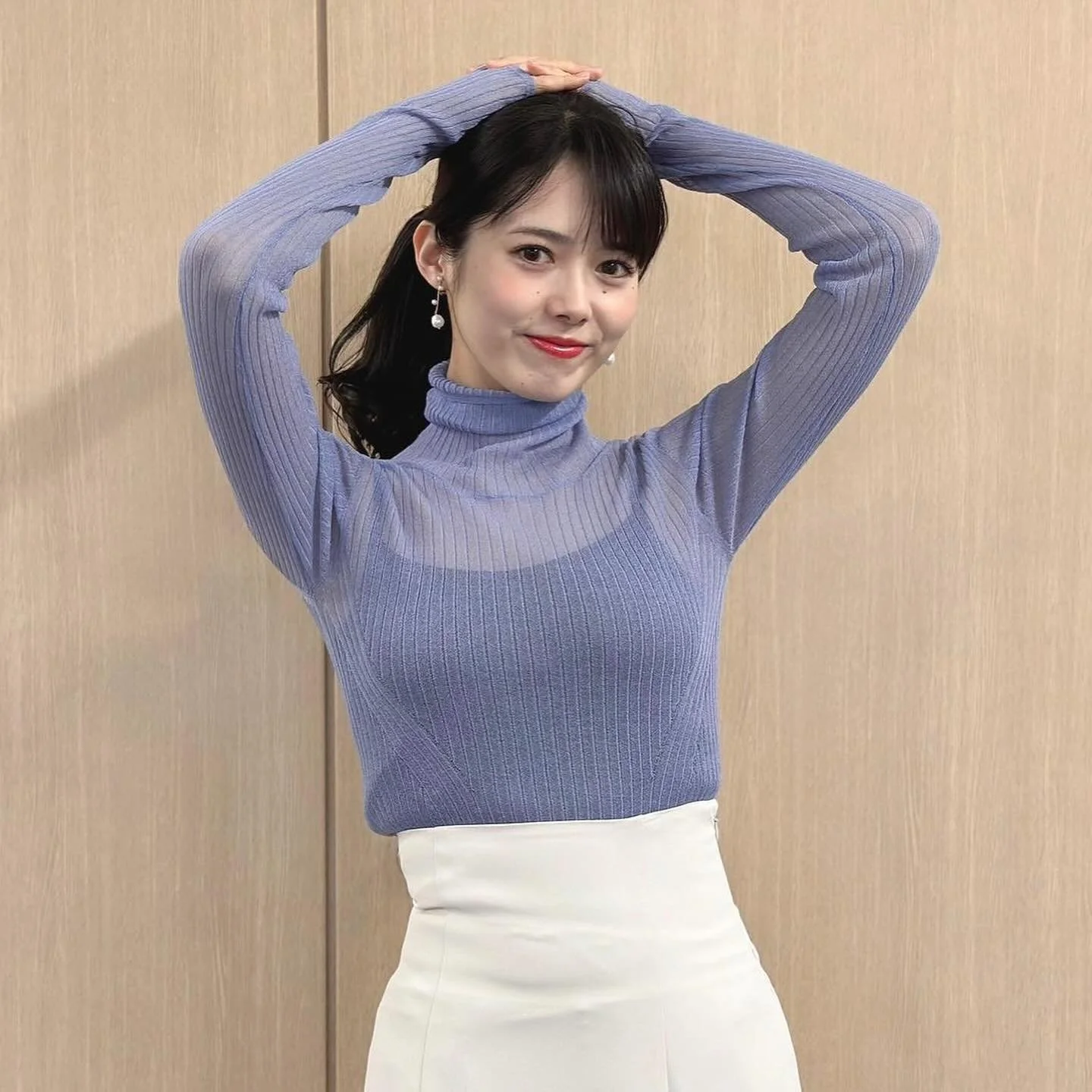 🔚Japanese　顔抜き　キャスター　谷尻萌　ソフトエロ　一発やりたい image 30