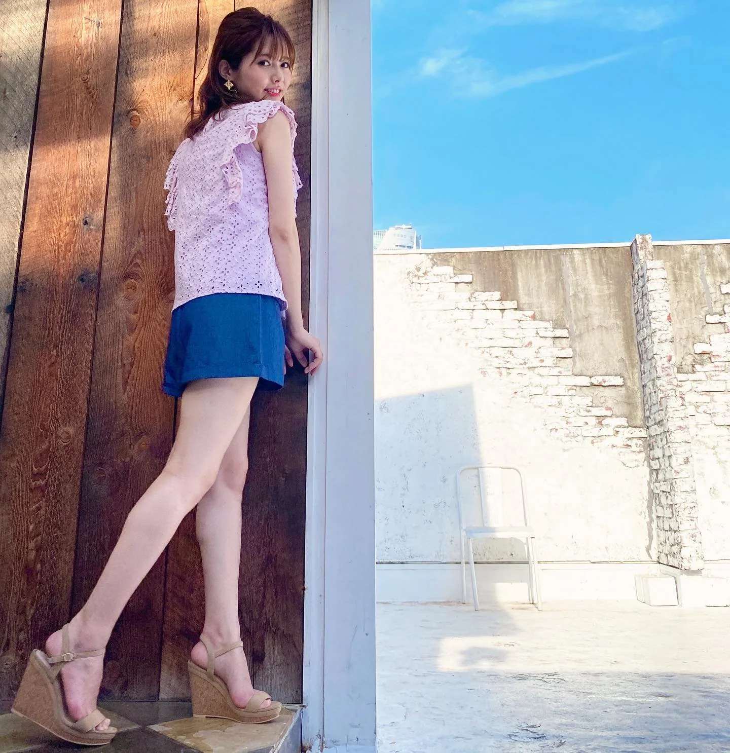🔚Japanese　顔抜き　キャスター　谷尻萌　ソフトエロ　一発やりたい image 39