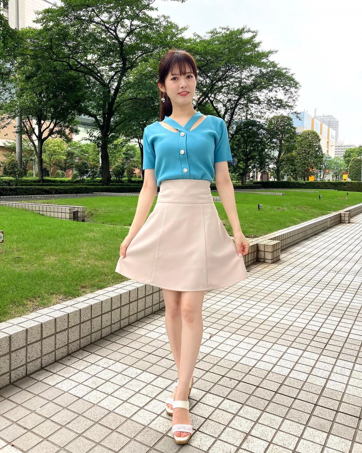 🔚Japanese　顔抜き　キャスター　谷尻萌　ソフトエロ　一発やりたい image 7