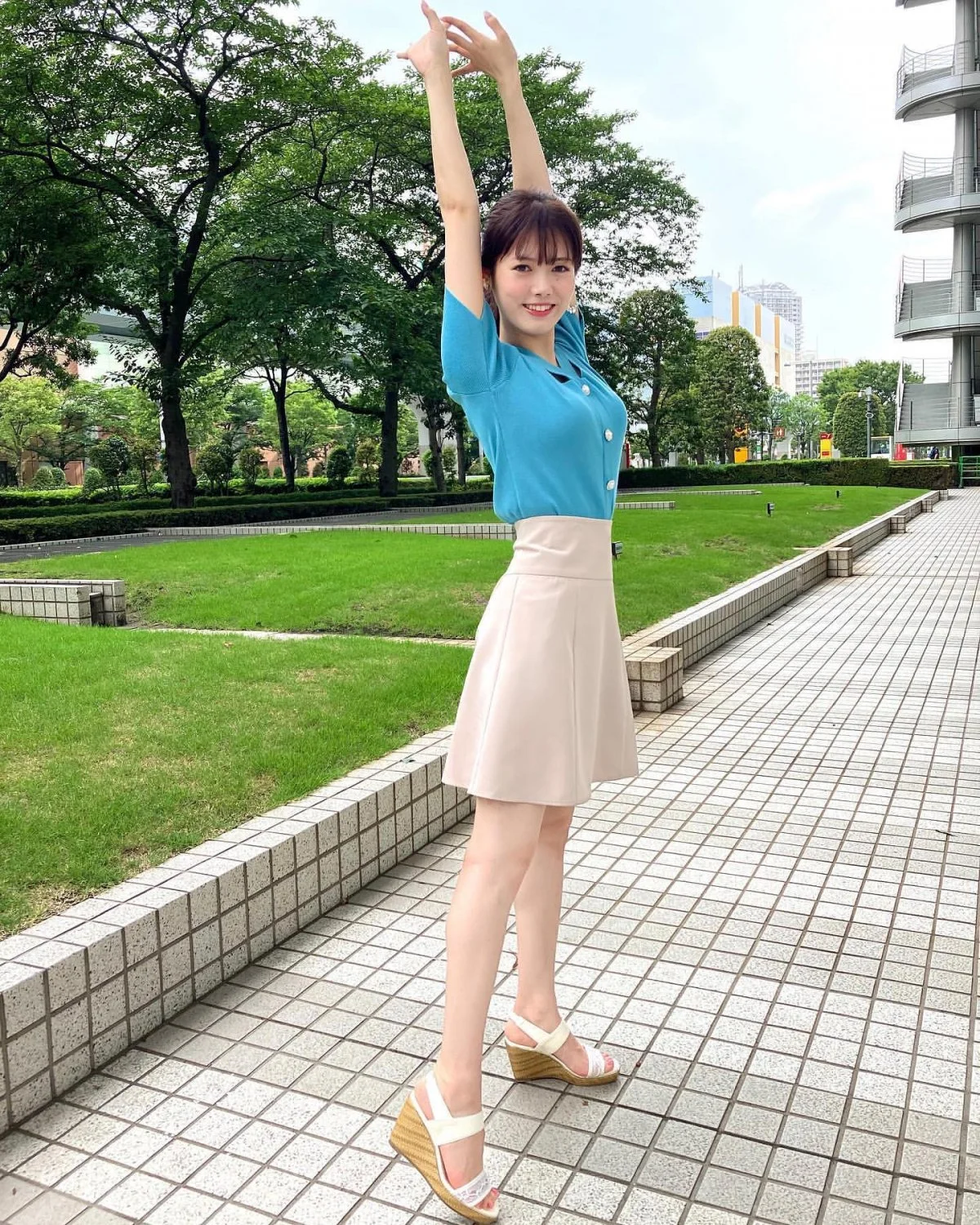 🔚Japanese　顔抜き　キャスター　谷尻萌　ソフトエロ　一発やりたい image 8