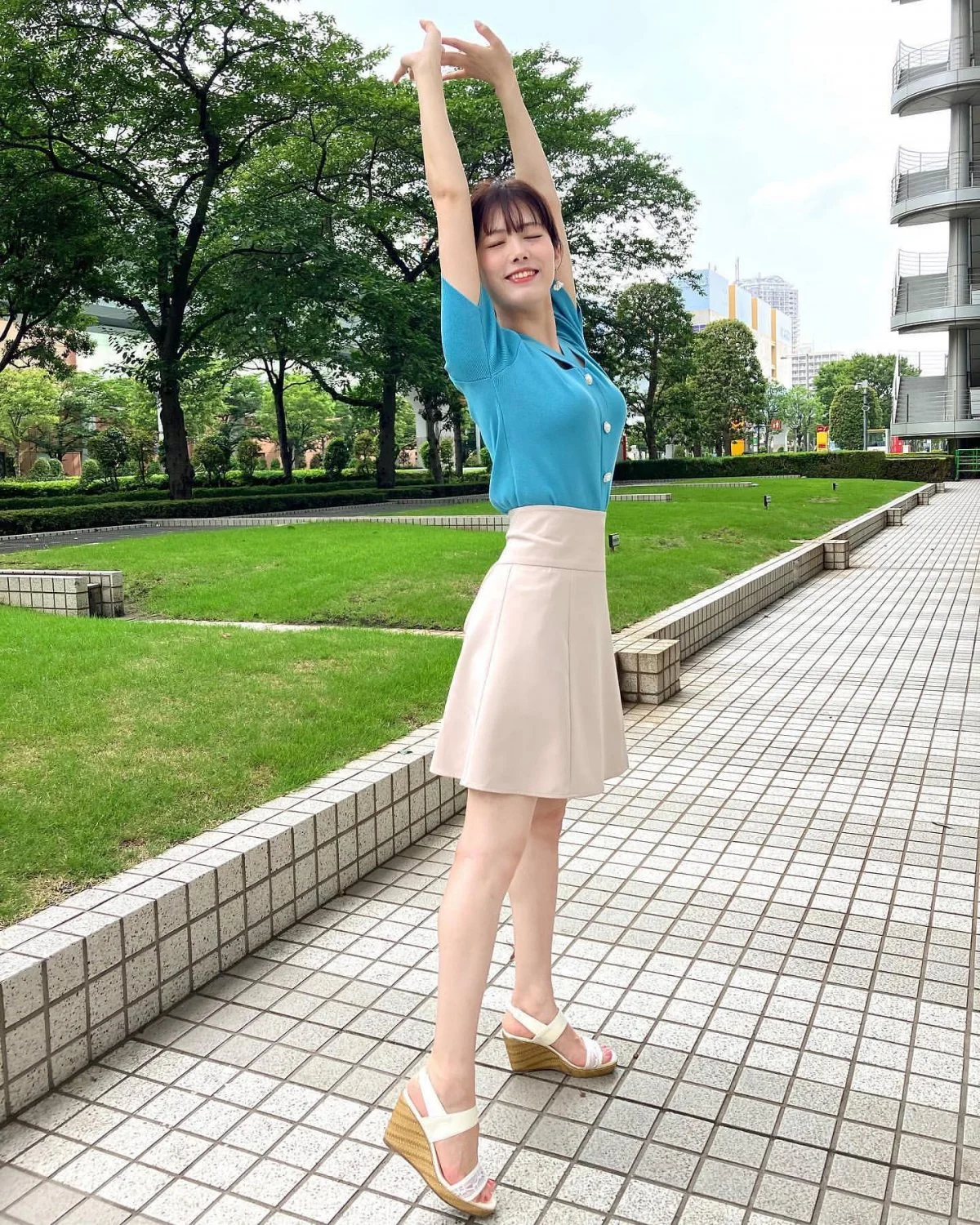 🔚Japanese　顔抜き　キャスター　谷尻萌　ソフトエロ　一発やりたい image 9
