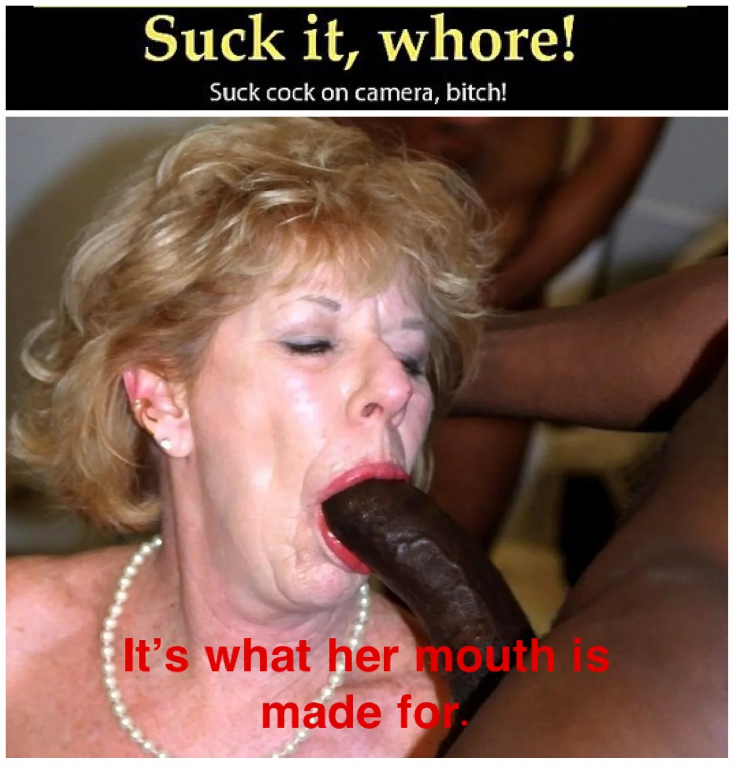 It’s all a woman’s mouth is good for. image 16