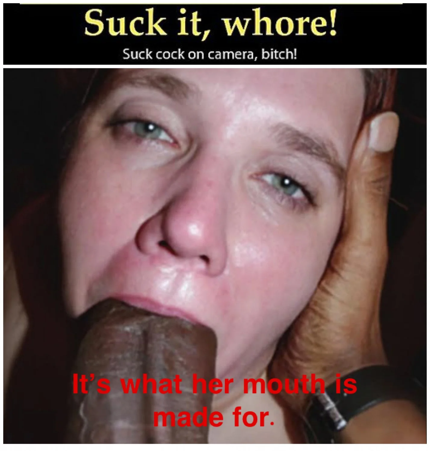 It’s all a woman’s mouth is good for. image 22