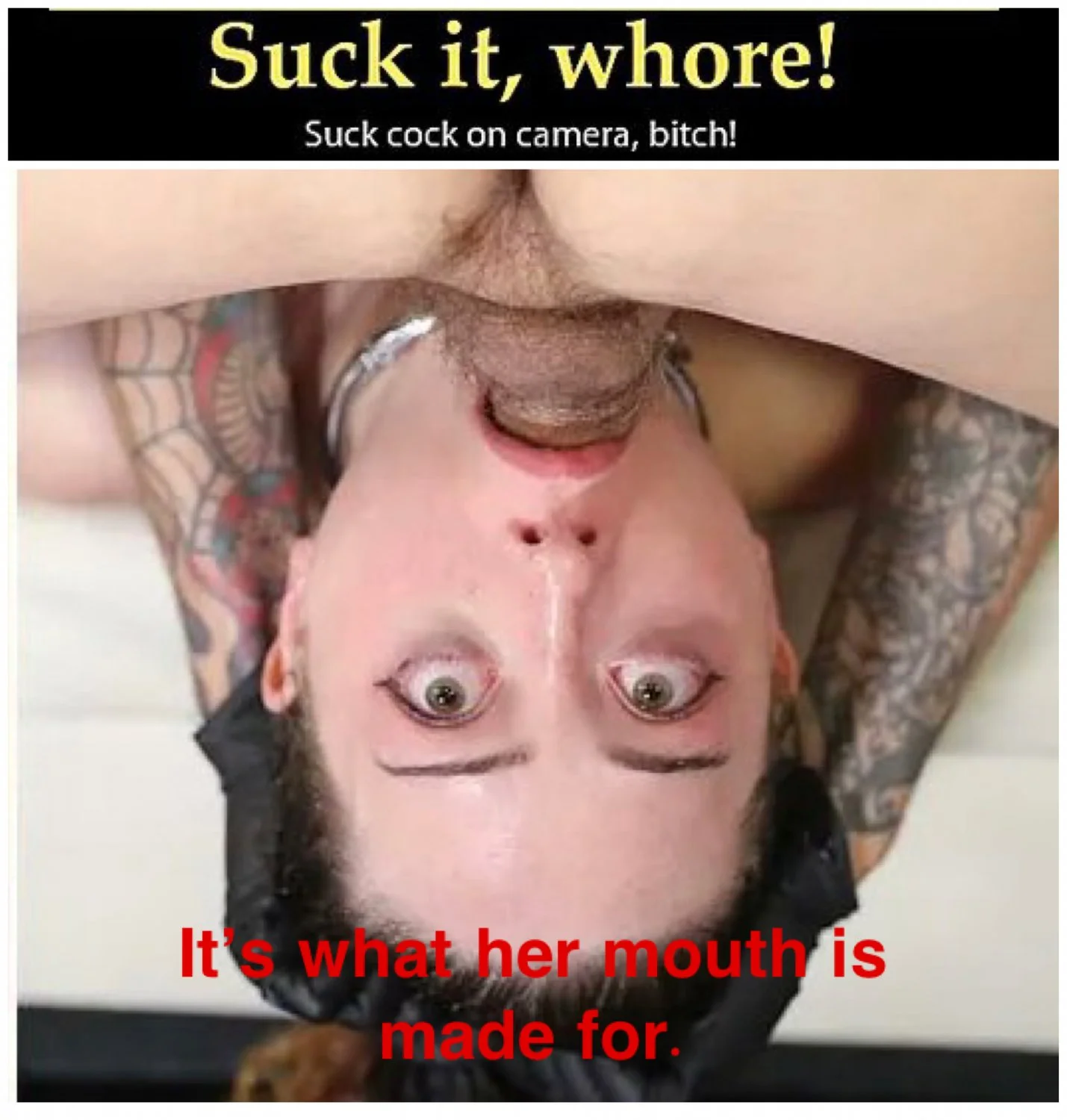 It’s all a woman’s mouth is good for. image 43