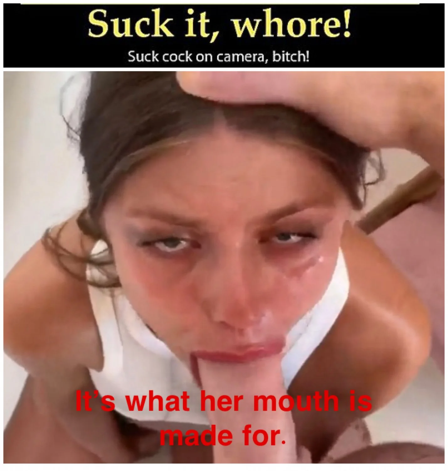 It’s all a woman’s mouth is good for. image 49