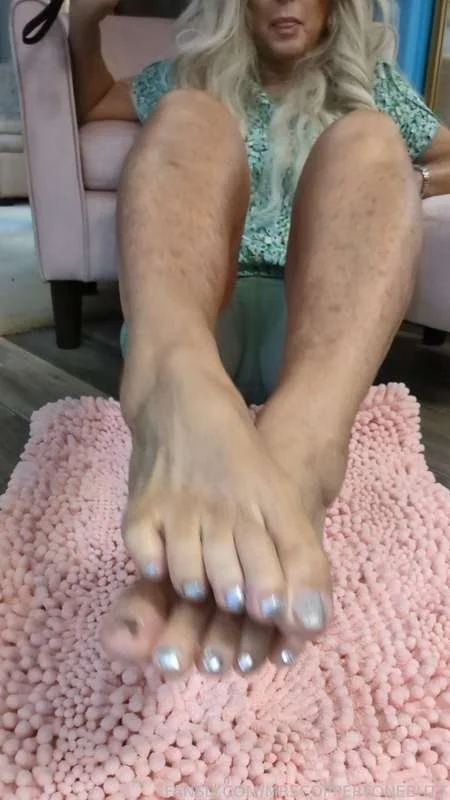 Eat Gilf Pussy While Jacking Off On Her Feet Part 1 image 32