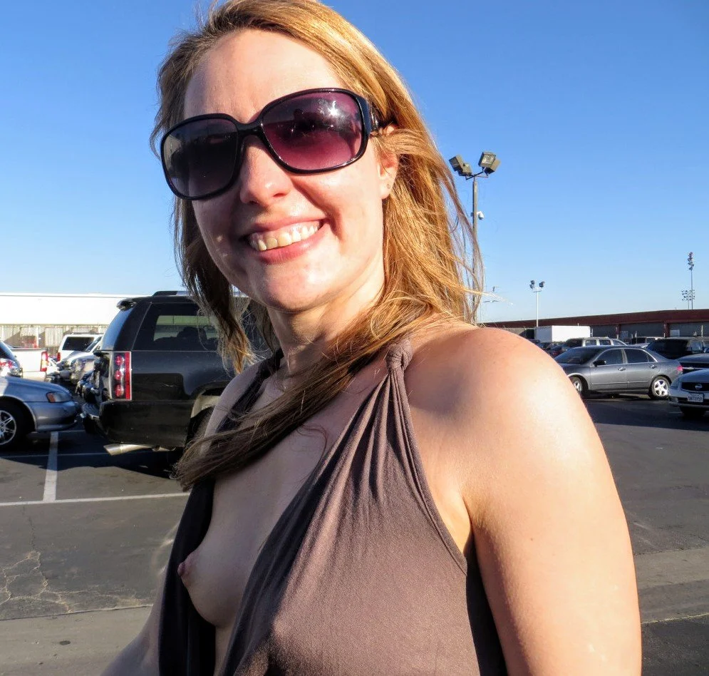 Public Webslut Shopping. Repost Her image 11
