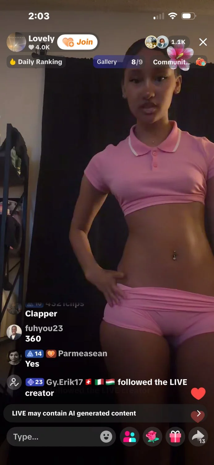 She want eyes on her fat pussy image 8