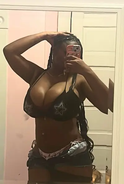 Emo black college girl with huge tits cover image