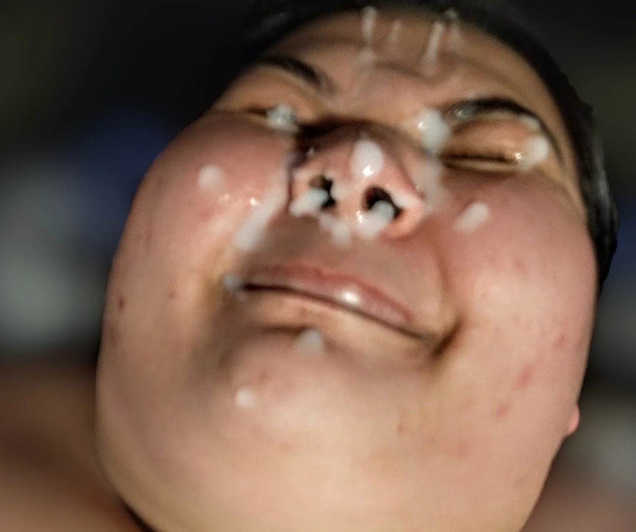 Cum face bbw spread image 4