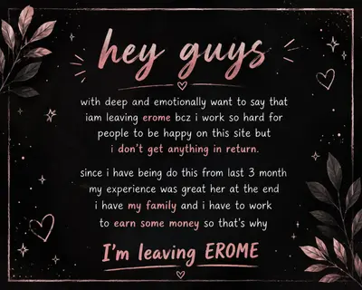 I'm leaving erome cover image