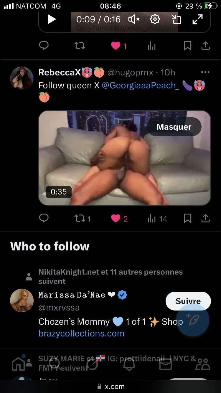 Follow me on Twitter X🥵 main image