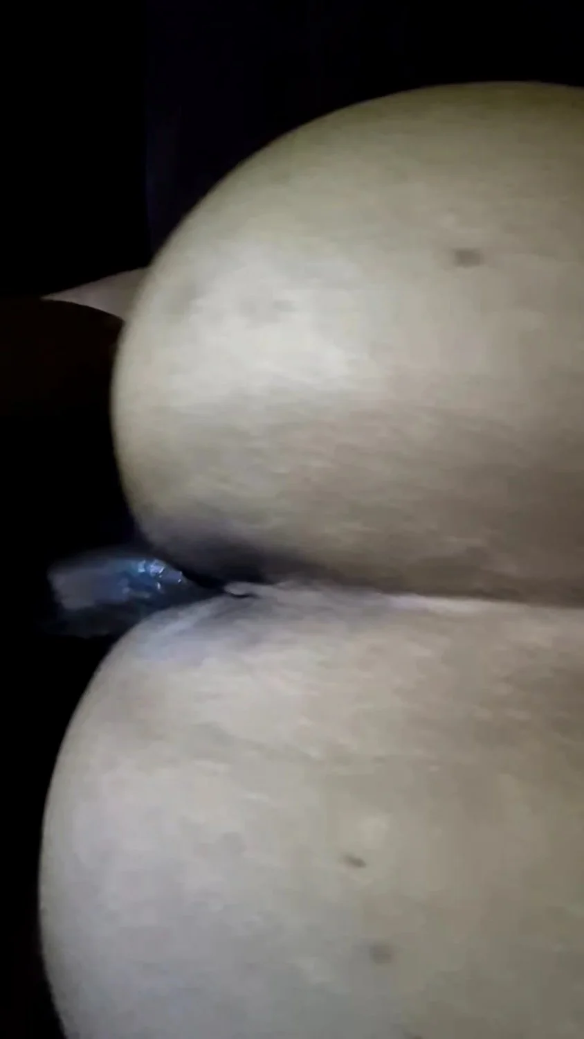 Penetrated and Pounded Curved Hung BBC Slut Wife can't get enough black cock creams on it image 5