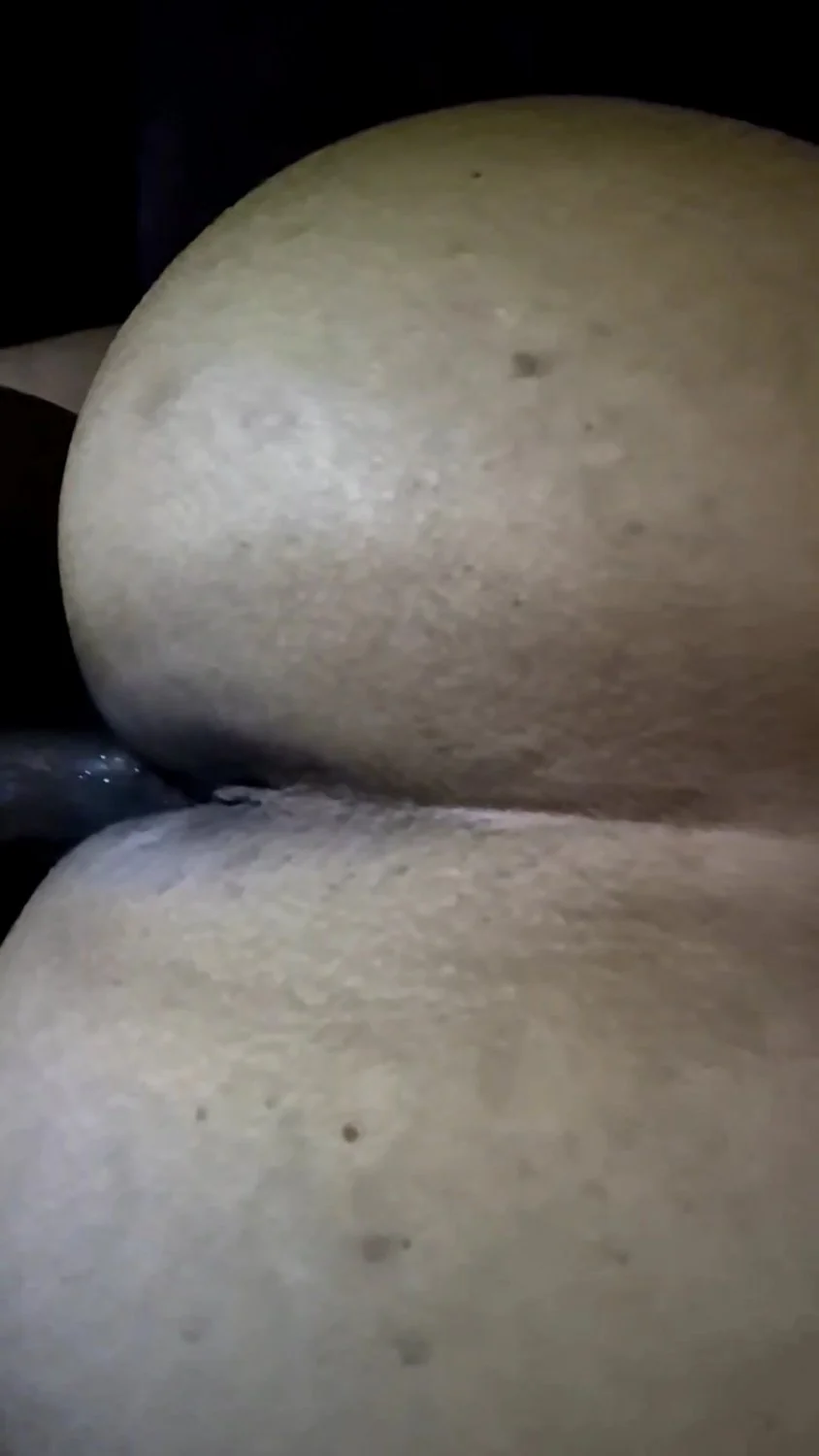 Penetrated and Pounded Curved Hung BBC Slut Wife can't get enough black cock creams on it image 7