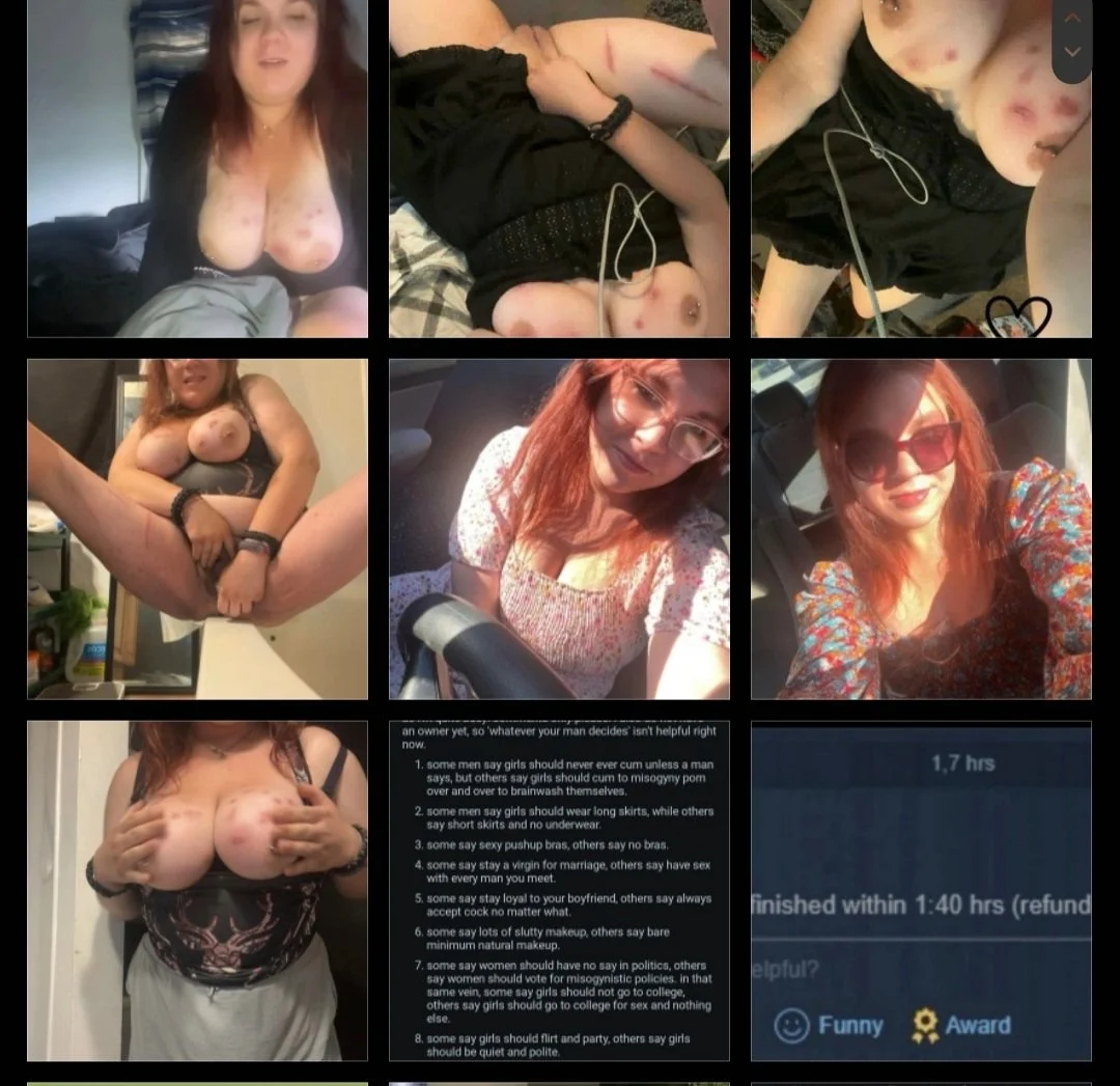 Dumb crack whore desperate for exposure. She loves mean men. TG: skye1387 Reddit: Outlawbitchh image 29