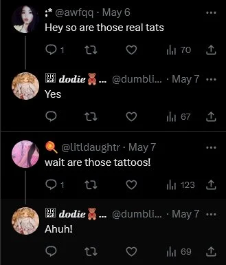 Those are tattoos image 5