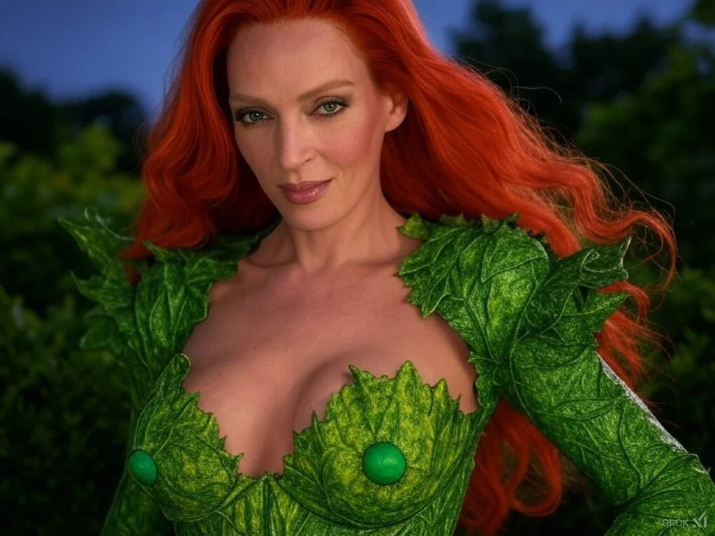 Celebrity Uma as Poison Ivy Ai image 12