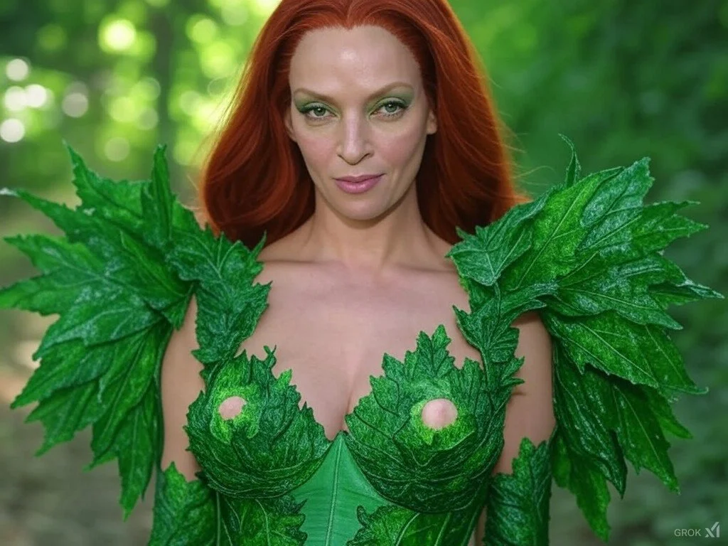 Celebrity Uma as Poison Ivy Ai image 5